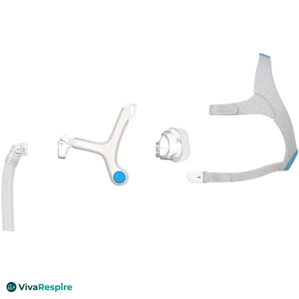 Masque nasal CPAP ResMed AirTouch N20 – pièces détachées (vue éclatée)