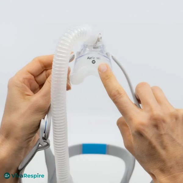 Größenmarkierung des AirTouch N20 Memory-Foam-Kissens – Detailansicht