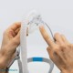 Gros plan sur le marquage de taille de la bulle AirTouch N20