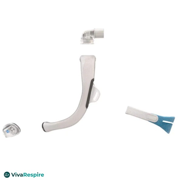 ResMed AirTouch N30i CPAP Maske – Explosionsansicht mit Komponenten