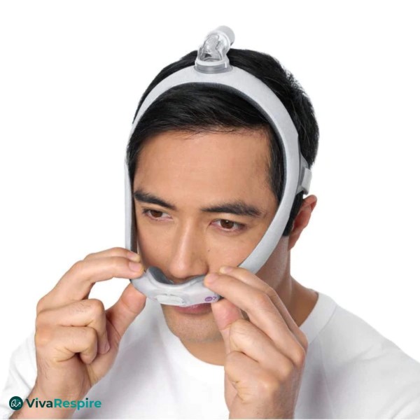 Ajustement du masque nasal ResMed AirTouch N30i