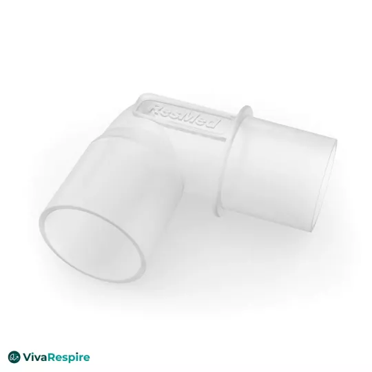 90-degree tubing elbow for ResMed AirSense 10 CPAP