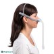 ResMed AirFit N30 CPAP Nasenmaske getragen – Seitenansicht