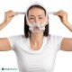 Anpassung des Kopfbandes der ResMed AirFit F30i CPAP Maske