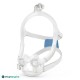ResMed AirFit F30i CPAP-masker – schuine weergave