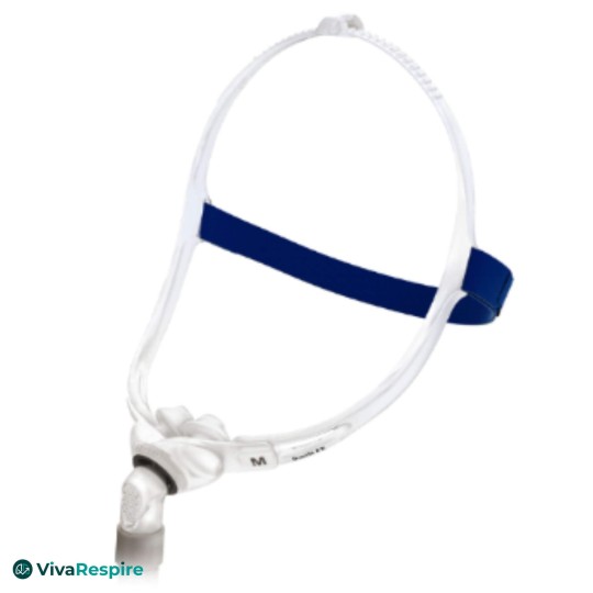 Masque narinaire ResMed Swift FX avec harnais et coussins narinaires