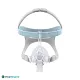 Fisher & Paykel Eson 2 neusmasker – vooraanzicht met hoofdband en stille diffuser