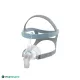 Fisher & Paykel Eson 2 CPAP Nasenmaske – Seitenansicht mit Easy Frame Rahmen und ergonomischem Kopfband