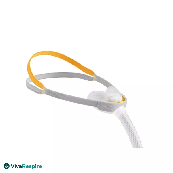 Masque nasal CPAP Fisher & Paykel Solo – vue en angle