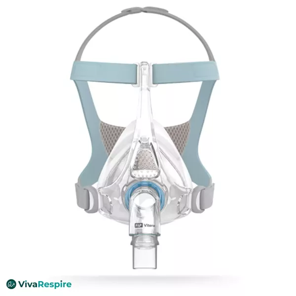 Masque facial CPAP Fisher & Paykel Vitera – vue de face