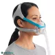 Fisher & Paykel Evora Full Face CPAP Maske getragen – Seitenprofil