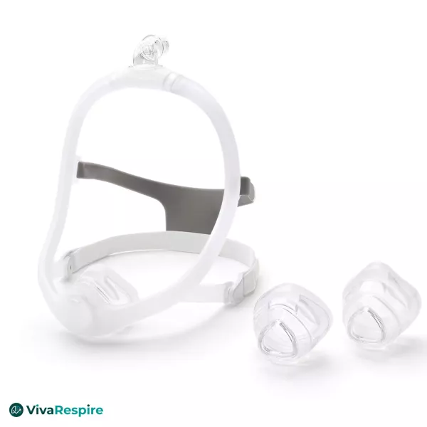 Masque CPAP nasal Philips DreamWisp avec coussins tailles différentes