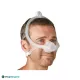 DreamWisp nasal CPAP mask worn by user