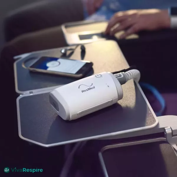 Utilisation de la ResMed AirMini AutoSet en avion appareil CPAP de voyage