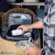 ResMed AirMini AutoSet dans sac de transport avec masque CPAP