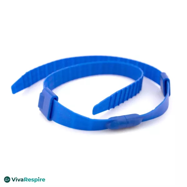 Night Shift replacement neck strap unfastened, showing the ridged adjustment ends