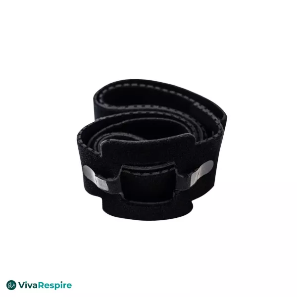 Night Shift chest belt rolled up, central holder shown empty without the device