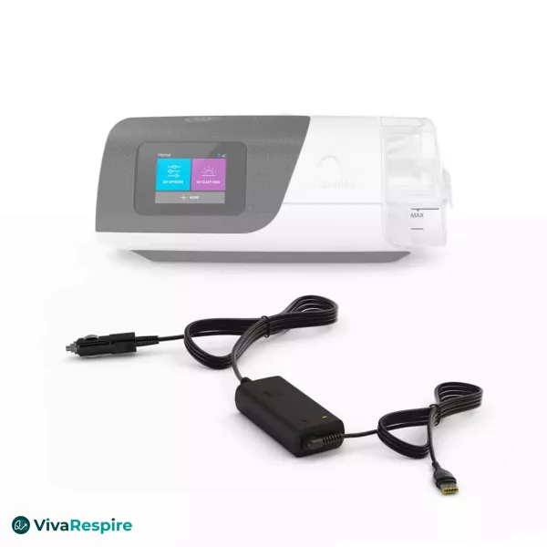 Convertisseur 12/24 V ResMed AirSense 11 pour alimentation CPAP en voiture ou bateau