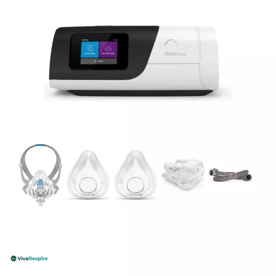 Plus CPAP Starter Kit: full AirSense 11 and AirFit F20 | VivaRespire