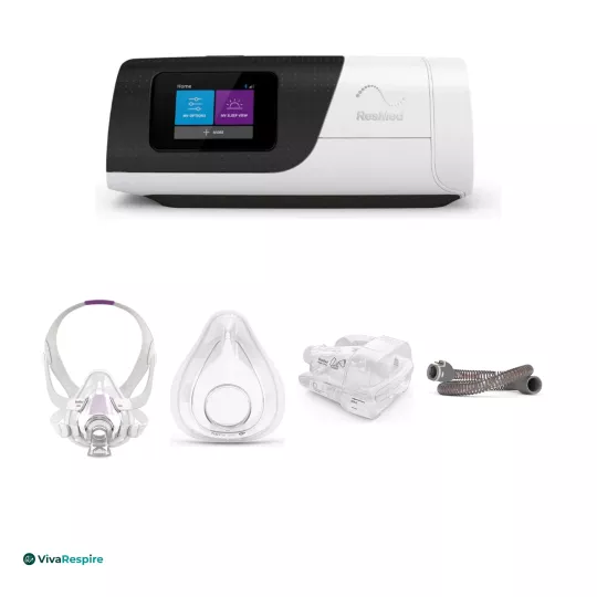Plus Starter Kit For Her: full CPAP and women's mask | VivaRespire