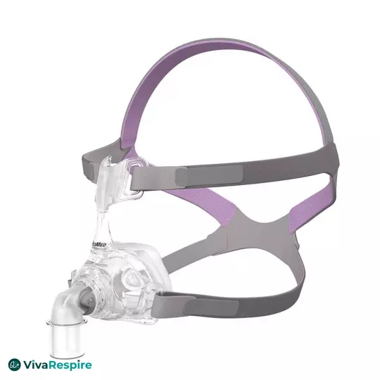 ResMed Mirage FX for Her nasal mask – side view, lightweight feminine design