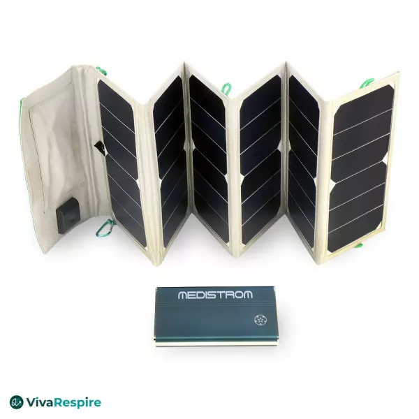 Medistrom panel solar 50 W para baterías Pilot