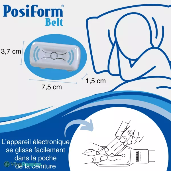 PosiForm Belt, vibrating belt for positional snoring and apnoea