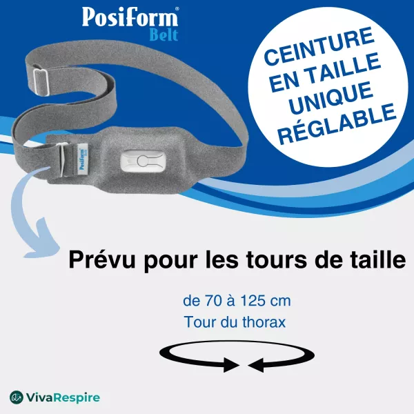 PosiForm Belt, vibrerende band tegen positioneel snurken