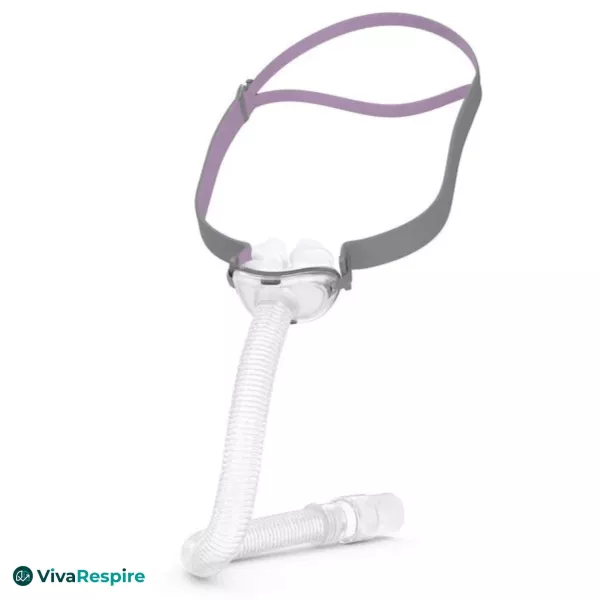Masque CPAP narinaire ResMed AirFit P10 for Her – vue de profil