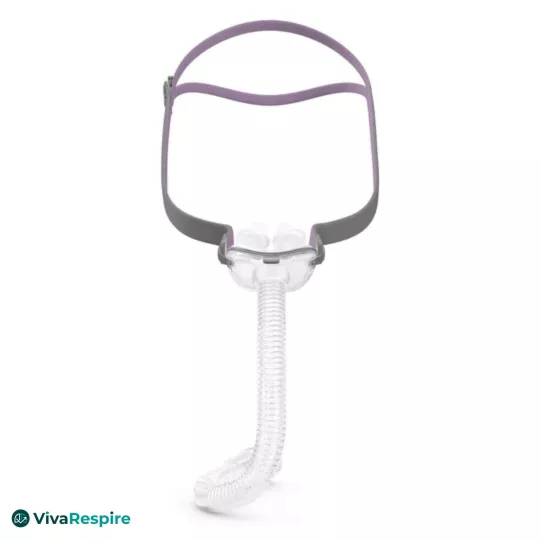 Masque CPAP narinaire ResMed AirFit P10 for Her – vue de face