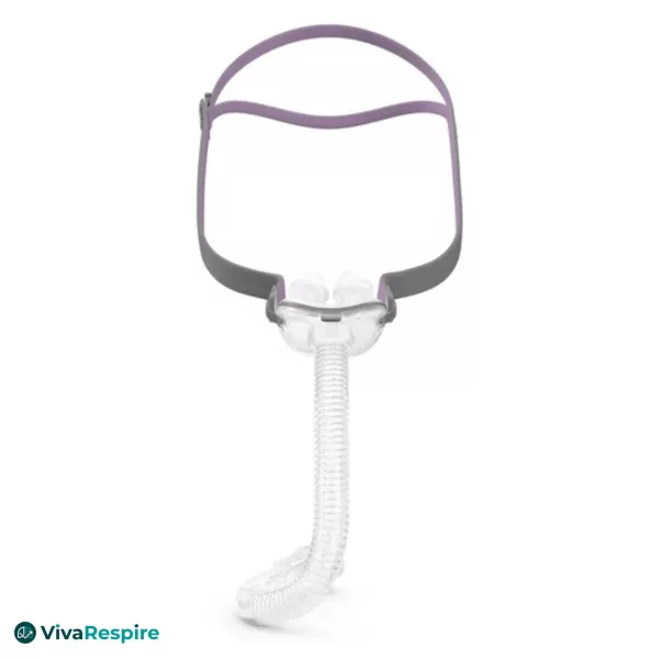 Masque CPAP narinaire ResMed AirFit P10 for Her – vue de face