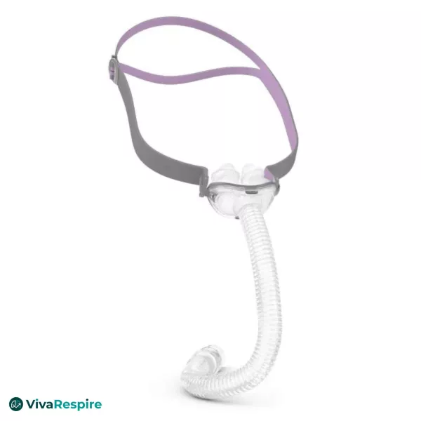 Masque CPAP narinaire ResMed AirFit P10 for Her avec tuyau