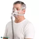 Masque facial CPAP ResMed AirFit F20 – vue de face porté