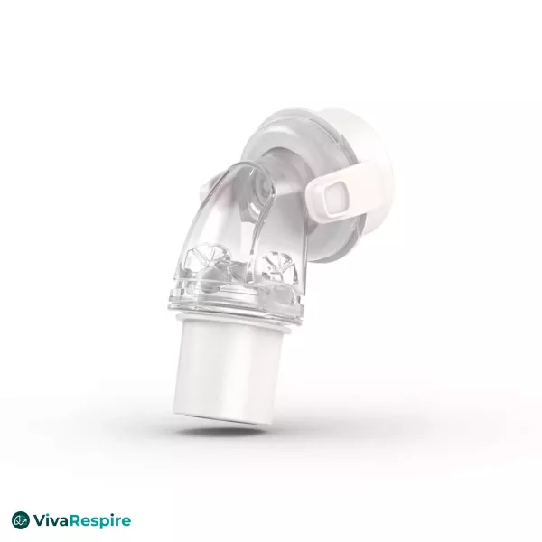 QuietAir Ellbogen für die ResMed AirFit F20 CPAP Full Face Maske