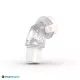 QuietAir elbow for ResMed AirFit F20 CPAP mask