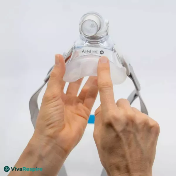 InfinitySeal silicone cushion of ResMed AirFit F20 CPAP mask