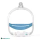 Masque nasal CPAP ResMed AirFit N30i QuietAir avec connexion du tuyau au sommet de la tête