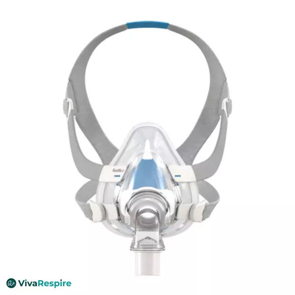 Masque facial CPAP ResMed AirTouch F20 avec bulle en mousse à mémoire de forme UltraSoft
