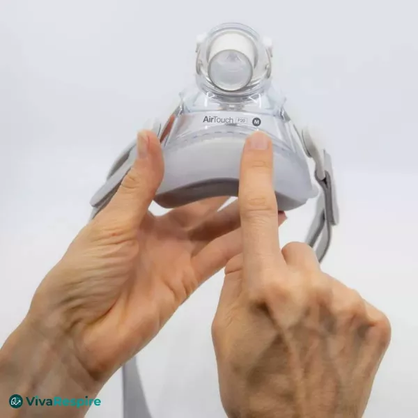 UltraSoft Memory-Foam-Kissen der ResMed AirTouch F20 CPAP Maske für maximalen Komfort