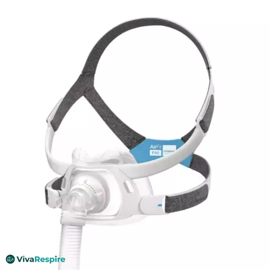 Masque facial ResMed AirFit F40 – vue latérale droite